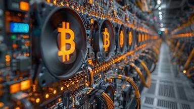 An expansive mining farm hosting Dash operations for optimal efficiency
