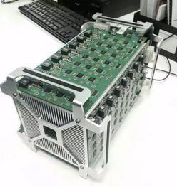 A sleek premium crypto mining rig ready for performance