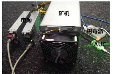 A close-up view of a mining rig with multiple graphics cards, highlighting the importance of cooling
